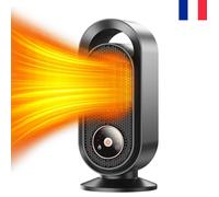 Chauffage d'appoint 1500W INKBIRD,Chauffage Rapide,Écran tactile capacitif,PTC,Oscillation 60°,Consommation d'énergie,Minuterie
