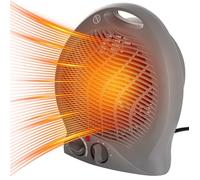 Chauffage d'appoint 2000W, Radiateur Soufflant Portable 2 Niveaux 1000/2000W, Sécurité Anti-Basculement