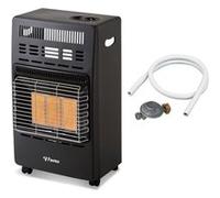 Favex Chauffage d'appoint à gaz Poêle infrarouge 4,2 kW Jusqu'à 40 m² Tuyau et détendeur inclus