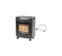 Chauffage d'appoint à gaz ektor mini - livré avec tuyau à visser - brûleur céramique infrarouge