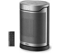 Chauffage d'appoint colonne DREO Heater 318 hyper-céramique 1500 W thermostat 5-35 °C oscillation 70° Noir