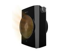 Chauffage d'appoint compact noir 2000 W silencieux