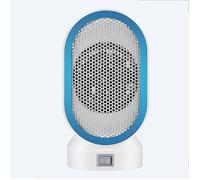 Chauffage d'appoint électrique 400 W silencieux et basse consommation (Bleu)