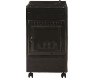 Chauffage d'appoint gaz Butane Favex Ektor Fire, Effet feu de cheminée, 3400 Watts, Infrableu, 3 puissances