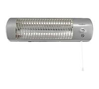 Nedis HTBA10GY Chauffage de salle de bain | 1200 W | Thermostat réglable | 2 modes de chaleur | X4 | Gris