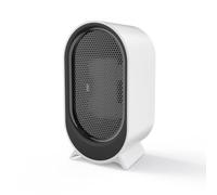 Chauffage D'appoint, Radiateur Soufflant 800W/1200W, Deux Modes, Chauffage Rapide PTC, Protections Contre Surchauffe et Anti-Déversement, pour Bureau, Salon et Chambre