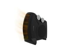 Cecotec Chauffage d'Appoint ReadyWarm 2000 Max Dual Noir. 2000 W, 3 Modes de Fonctionnement (Froid/Chaud/Très chaud), Léger, Thermostat Réglable, Silencieux, Sécurité contre la Surchauffe
