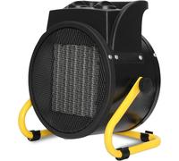 Chauffage d'atelier 3000W - Générateur d'air chaud avec élément chauffant en céramique e protection IP20, avec fonction de ventilation et tête orientable