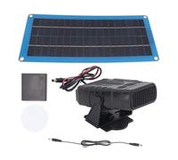 Chauffage de maison à panneau solaire pour chat, chauffage de voiture à panneau solaire - Chauffe-volaille d'hiver 30 W - Chauffage de voiture portable, kit d'énergie pour Coop Pet House en pl