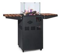 Blumfeldt Chauffage Exterieur Terrasse, Parasol Chauffant Gaz Exterieur, Appareil Chauffage Extérieur, Radiateur Exterieur, Champignon Chauffant a Gaz, Allumage Electrique, Chauffe Gaz, Roulettes
