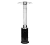 Chauffage de terrasse au gaz MultiGarden HMXD-E 9 kW avec tube en verre + régulateur, tuyau et housse de protection
