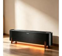 Chauffage De Terrasse Infrarouge, Radiateur De Plinthe Au Graphène | Chauffage Rapide De Toute La Maison (2200 W), Sécurité Anti-basculement, Minuterie 24 Heures
