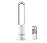 Chauffage de Ventilateur Ceic avec Filtre à air HEPA, Conception sans Lame oscillante à 90°, Chauffage électrique avec télécommande, émulateur d'air 1950W, 33,5 Pouces