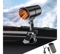Chauffage de voiture 12 V avec ventilateur - Idéal pour les froides soirées d'hiver
