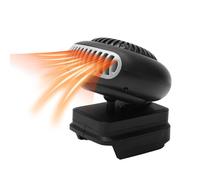 Chauffage D'espace alimenté par Batterie, Radiateurs 170 W pour une Utilisation Intérieure avec 2 Températures, Mini Chauffage Personnel Compatible avec la Batterie Lithium-ion