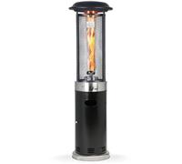 Chauffage d'extérieur gaz - BALI OUTDOORS - Parasol chauffant - 11kw - Roulettes - Housse de Pluie