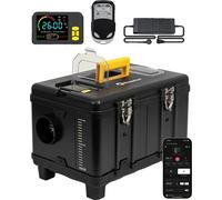Chauffage diesel à air,Bluetooth, conception portable, 8 kW