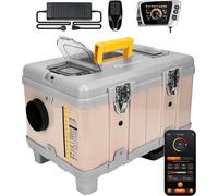 Chauffage diesel à air, régulation automatique de la température, connectivité Bluetooth, 8 kW
