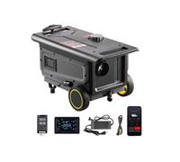 Chauffage Diesel Portable Capacité 5L 8kW DC Large Compatibilité et Design Chariot