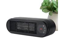 Chauffage d'intérieur avec 2 vitesses | Chauffe-air électrique silencieux pour intérieur, bureau, camping, salon, garage, salle de bain, chambre à coucher, voiture