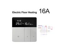 (Chauffage électrique 16A) Thermostat intelligent Avatto Tuya Wifi contrôleur de température 100-240