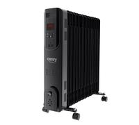Chauffage électrique à huile avec télécommande CAMRY CR 7814 13 ailettes, 2500 W noir