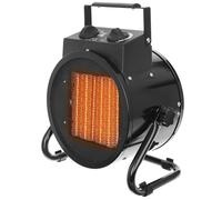 Chauffage électrique Chauffage de chantier 3 modes Portable Mobile 3kW 3000W pour appartement bureau atelier camping garage 11022