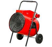 Chauffage électrique de chantier soufflant orientable 30kW 400V mobile MW Tools WEL30T
