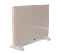 Chauffage électrique de luxe - Convecteur - Panneau en verre - 1500W - Beige | WIFI