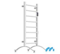 Chauffage électrique de salle de bain Maltec BH200W-WH mural avec thermostat sur pied 2000 W