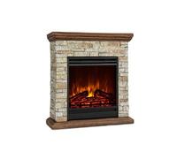 Klarstein Lienz 1800W 60cm Cheminée Électrique Brun Clair