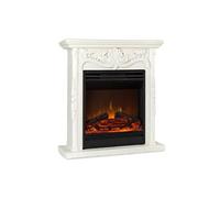 Klarstein Lienz 1800W 60cm Cheminée Électrique Blanc