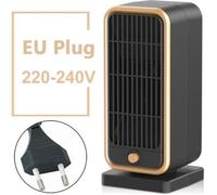 Chauffage Électrique Mini Chauffage d'appoint Radiateur - Noir - Économie d'énergie - Chauffage Rapide
