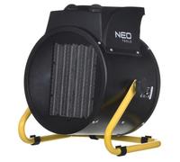 Chauffage Électrique - NEO TOOLS - PTC 5 Kw - Éléments Chauffants en Céramique - 5000 W - Noir
