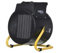 NEO TOOLS Chauffage électrique PTC céramique, 5kW, avec thermostat et disjoncteur, avec ventilateur, silencieux, faible consommation d'énergie, angle réglable, débit d'air 588 m3/h