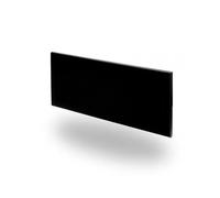 Chauffage électrique - Noir - 1200W et 33 x 98,8 cm