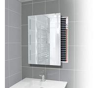 Chauffage électrique pour miroir 80 x 100 cm, film chauffant infrarouge pour salle de bain