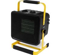 Chauffage électrique PTC 3,0kW, carré, noir, support DEDRA DED9931C3 élément chauffant en céramique