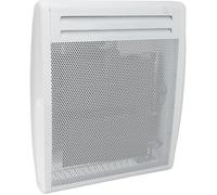 Chauffage électrique rayonnant Blanc 500W - thermostat intégré - Voltman