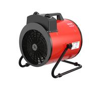 Chauffage électrique soufflant 9 kW - 3 x 400 V - Thermostat et inclinaison réglable - Portable - IP24 MW Tools WEL09ST
