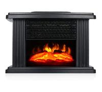 Chauffage électrique - XVX - Cheminée murale - Effet de flamme réaliste - 2000 W - Silencieux