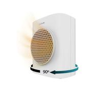Cecotec Chauffage céramique ReadyWarm 1570 Max Ceramic Rotate Smart 1500 W oscillation à 90° Blanc
