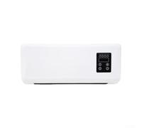 Chauffage Et Refroidisseur Mural Économe En Énergie Avec Télécommande Et Minuterie, Salle De Bain Ou Bureau, Circulation D’air À Flux Transversal Pour Température Uniforme(EU)