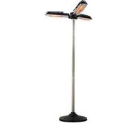 Parasol chauffant d'extérieur électrique Bari 3 Têtes - FAVEX - 2000 W - Adaptable sur mât de 25 à 60 mm (mât non fourni)