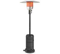 Chauffage exterieur terrasse - Outsunny - portable - 11 KW niveaux de chauffe réglable - protection anti-basculement - noir