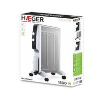 Chauffage Haeger Top Mica White 1500 W