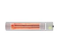 Chauffage halogène 2000W pour utilisation au plafond ou au mur PURLINE HEATY EX2000 RC Argent Argent G