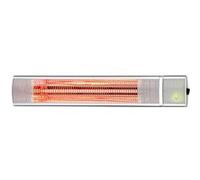Chauffage halogène 2000W pour utilisation au plafond ou au mur PURLINE HEATY EX2000 RC Argent Argent G