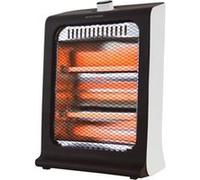 Chauffage halogène 800W deux puissances et faible consommation HEATY QU 800 Noir