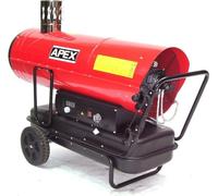Chauffage indirect au fuel Canon de chauffage 50kW Chauffage de chantier Chauffage de tente 55217